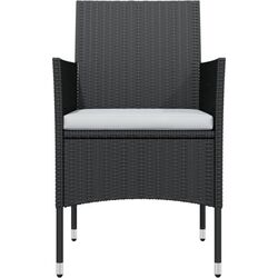 Set mobilier de gradina VidaXL 3099284 (Black) Thumb