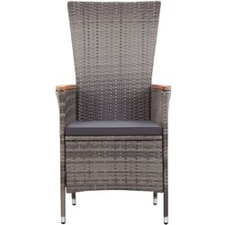 Комплект садовой мебели VidaXL 3099463 (Grey) Thumb