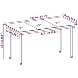 Set mobilier de grădină VidaXL 3099465 (Beige) Thumb