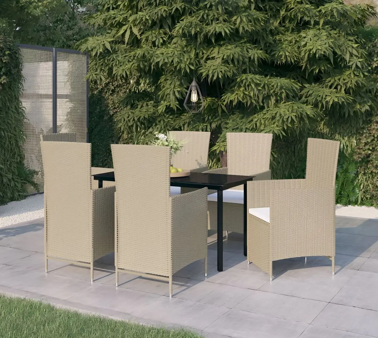 Set mobilier de grădină VidaXL 3099465 (Beige)