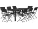 Set mobilier de gradina VidaXL 3102921 (Black/Grey)