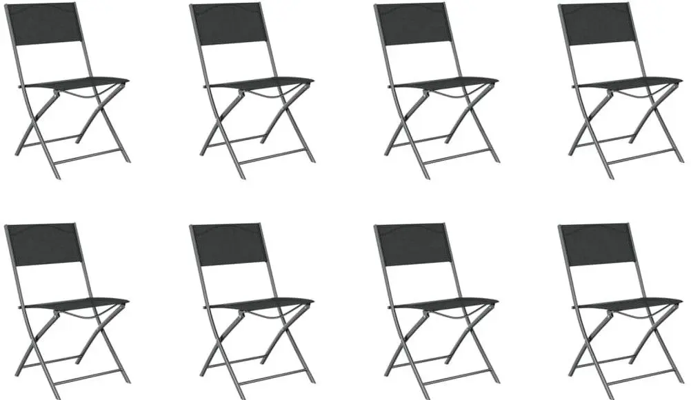 Set mobilier de gradina VidaXL 3102921 (Black/Grey)