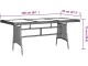 Set mobilier de gradina VidaXL 3120113 (Grey)