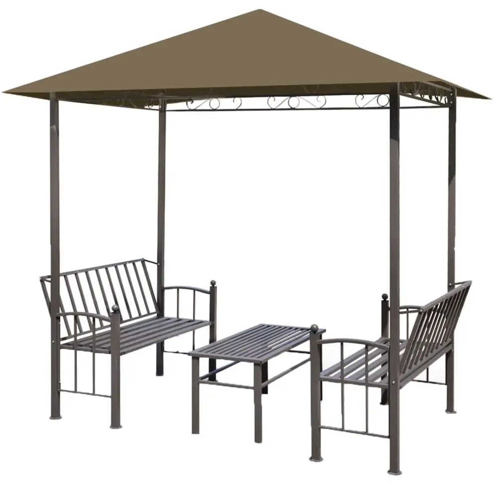 Беседка VidaXL 312222 (Taupe)