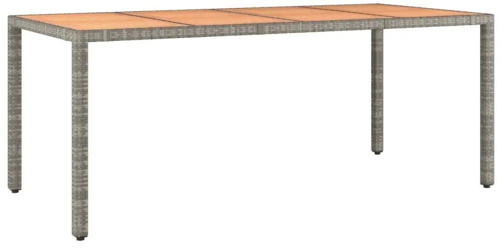 Set mobilier de gradina VidaXL 3157543 (Grey/Dark Grey)