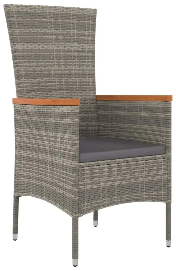Set mobilier de gradina VidaXL 3157544 (Grey/Dark Grey)