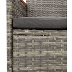 Set mobilier de gradina VidaXL 3157544 (Grey/Dark Grey) Thumb