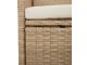 Set mobilier de gradina VidaXL 3157571 (Cream/Beige)