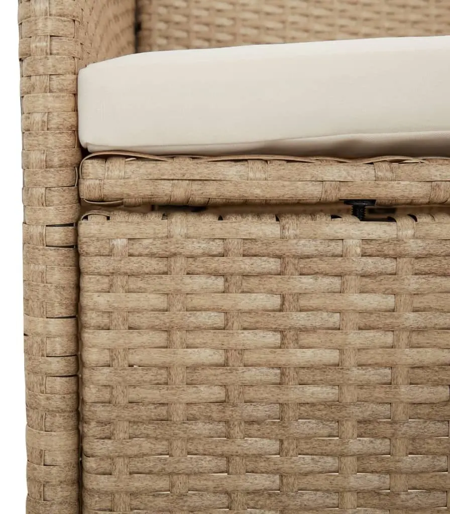 Set mobilier de gradina VidaXL 3157571 (Cream/Beige)