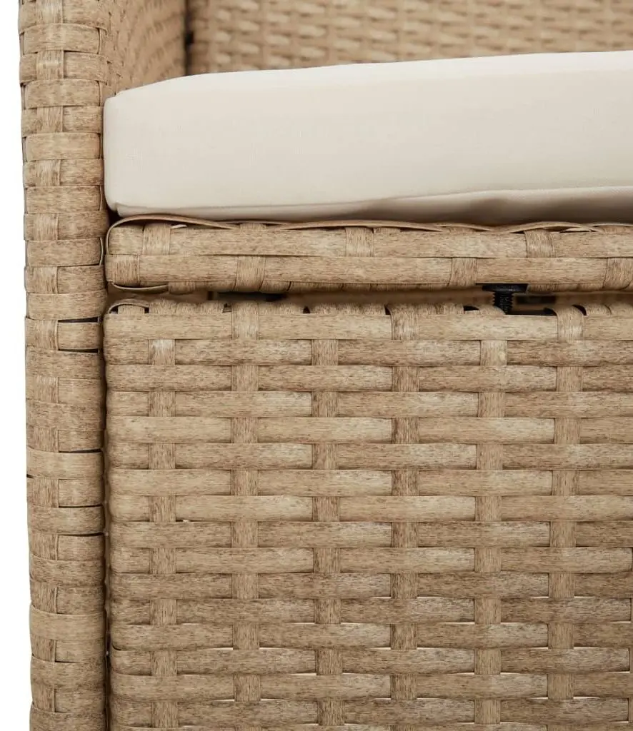 Комплект садовой мебели VidaXL 3157573 (Cream/Beige) - 6