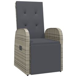 Set mobilier de gradina VidaXL 3157596 (Grey/Dark Grey) Thumb