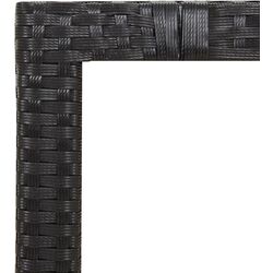 Set mobilier de gradina VidaXL 3157611 (Black/Natural) Thumb