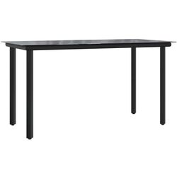 Set mobilier de gradina VidaXL 3185117 (Black/Grey) Thumb
