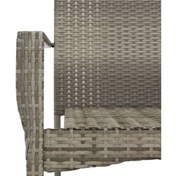 Set mobilier de gradina VidaXL 3185117 (Black/Grey) Thumb