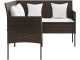 Set mobilier de grădină VidaXL 318577 (Brown/White)