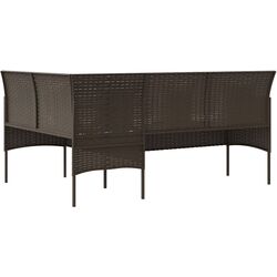 Set mobilier de grădină VidaXL 318577 (Brown/White) Thumb