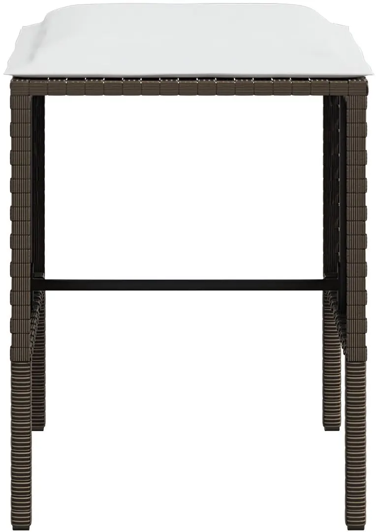 Set mobilier de grădină VidaXL 318577 (Brown/White)