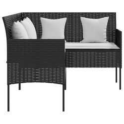 Set mobilier de gradina VidaXL 318578 (Black/White) Thumb