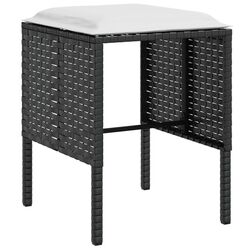Set mobilier de gradina VidaXL 318578 (Black/White) Thumb