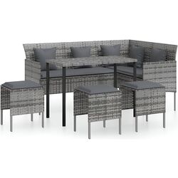 Set mobilier de grădină VidaXL 318579 (Grey) Thumb