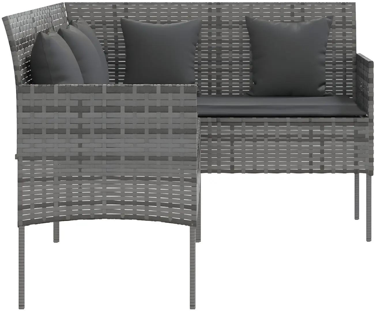 Set mobilier de grădină VidaXL 318579 (Grey) - 5
