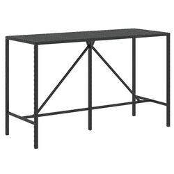 Set mobilier de gradina VidaXL 3187639 (Black/White) Thumb