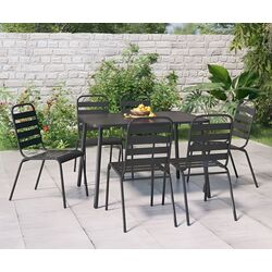 Комплект садовой мебели VidaXL 3187992 (Anthracite)