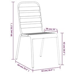 Комплект садовой мебели VidaXL 3187996 (Anthracite) Thumb