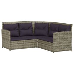 Set mobilier de gradina VidaXL 319658 (Grey) Thumb