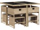 Set mobilier de grădină vidaXL 3211320 (Beige/Grey)