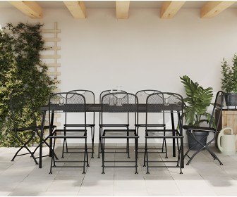 Set mobilier de grădină VidaXL 3211815 (Anthracite)