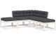 Set mobilier de grădină VidaXL 3216966 (White/Dark Grey)