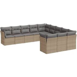 Set mobilier de gradina VidaXL 3218409 (Beige/Grey) Thumb