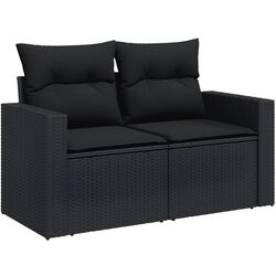 Set mobilier de grădină VidaXL 3224242 (Black) Thumb