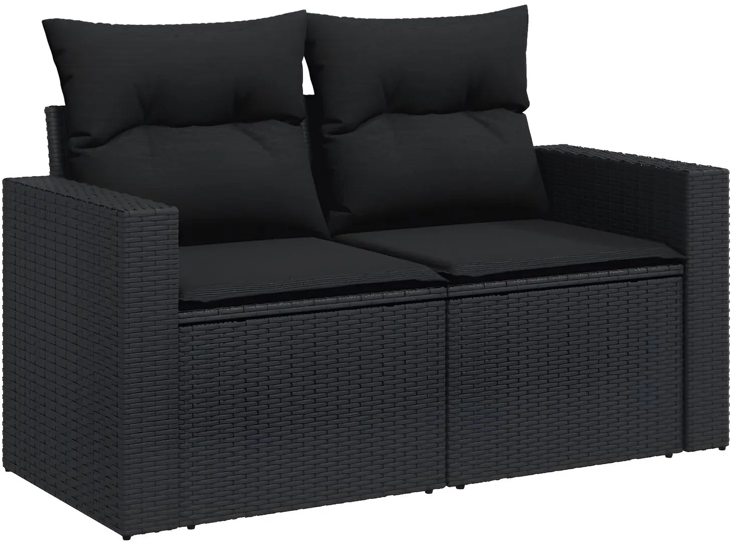 Set mobilier de grădină VidaXL 3224242 (Black)