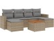 Set mobilier de grădină VidaXL 3224246 (Beige/Grey)