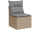 Set mobilier de grădină VidaXL 3224246 (Beige/Grey)