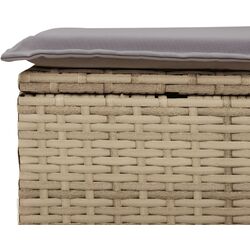 Set mobilier de grădină VidaXL 3224246 (Beige/Grey) Thumb