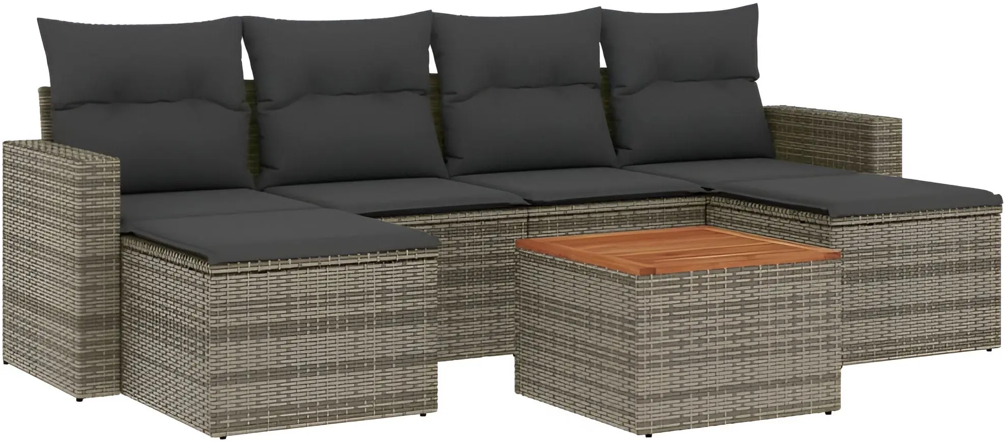 Set mobilier de grădină VidaXL 3224247 (Grey)