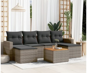 Set mobilier de grădină VidaXL 3224247 (Grey)