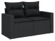 Set mobilier de gradina VidaXL 3224249 (Black)