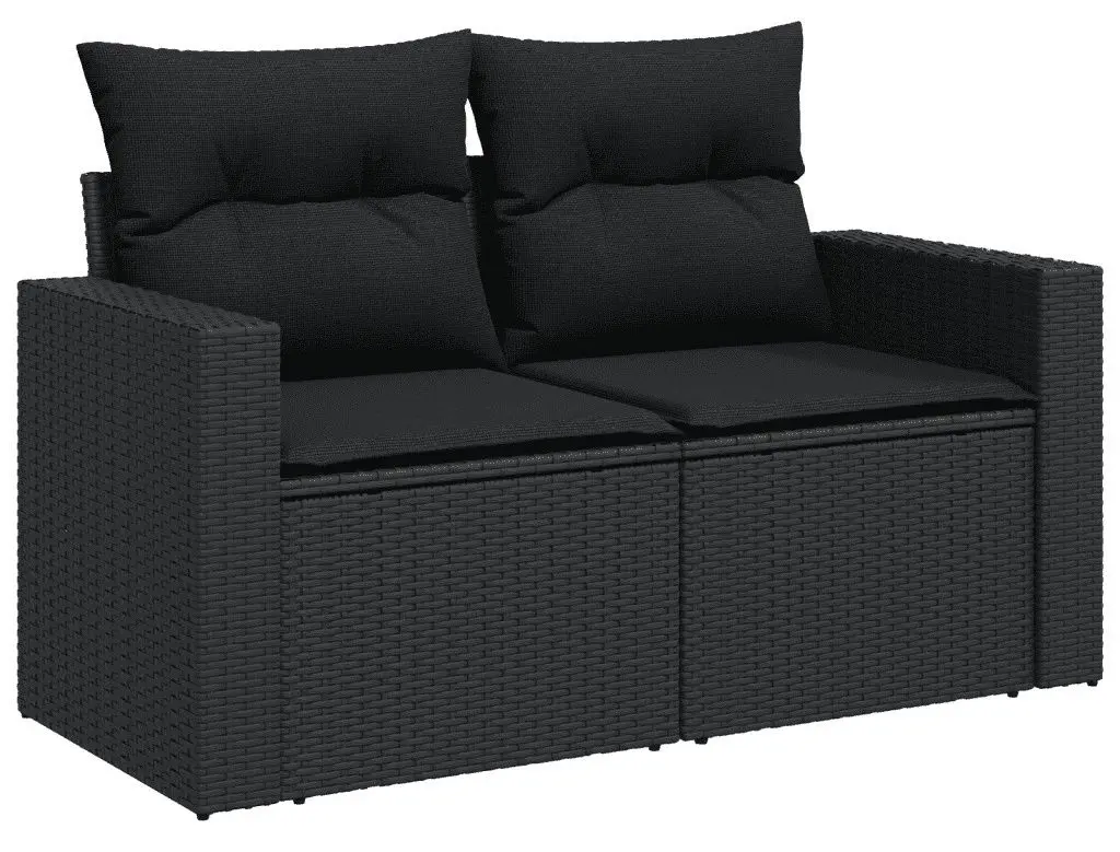 Set mobilier de gradina VidaXL 3224249 (Black)