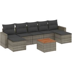 Set mobilier de grădină VidaXL 3224254 (Grey) Thumb