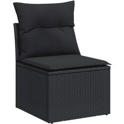Set mobilier de grădină vidaXL 3224319 (Black) Thumb