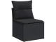 Set mobilier de grădină vidaXL 3224319 (Black)