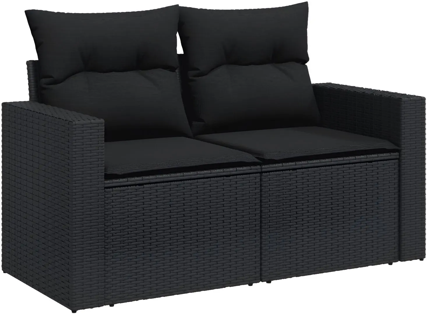 Set mobilier de grădină vidaXL 3224319 (Black)