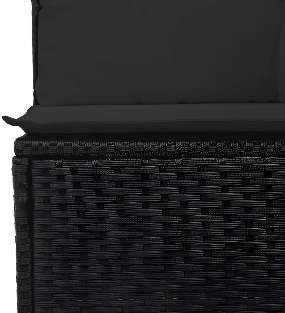 Set mobilier de grădină vidaXL 3224319 (Black)