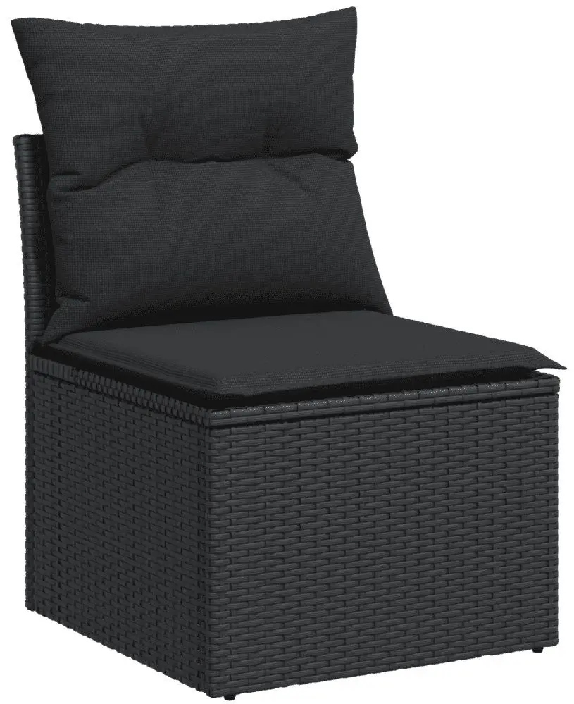Set mobilier de gradina VidaXL 3224326 (Black)