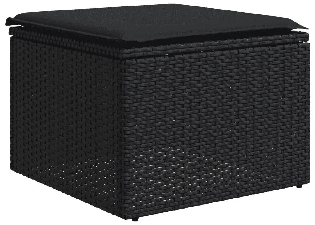 Set mobilier de gradina VidaXL 3224326 (Black)