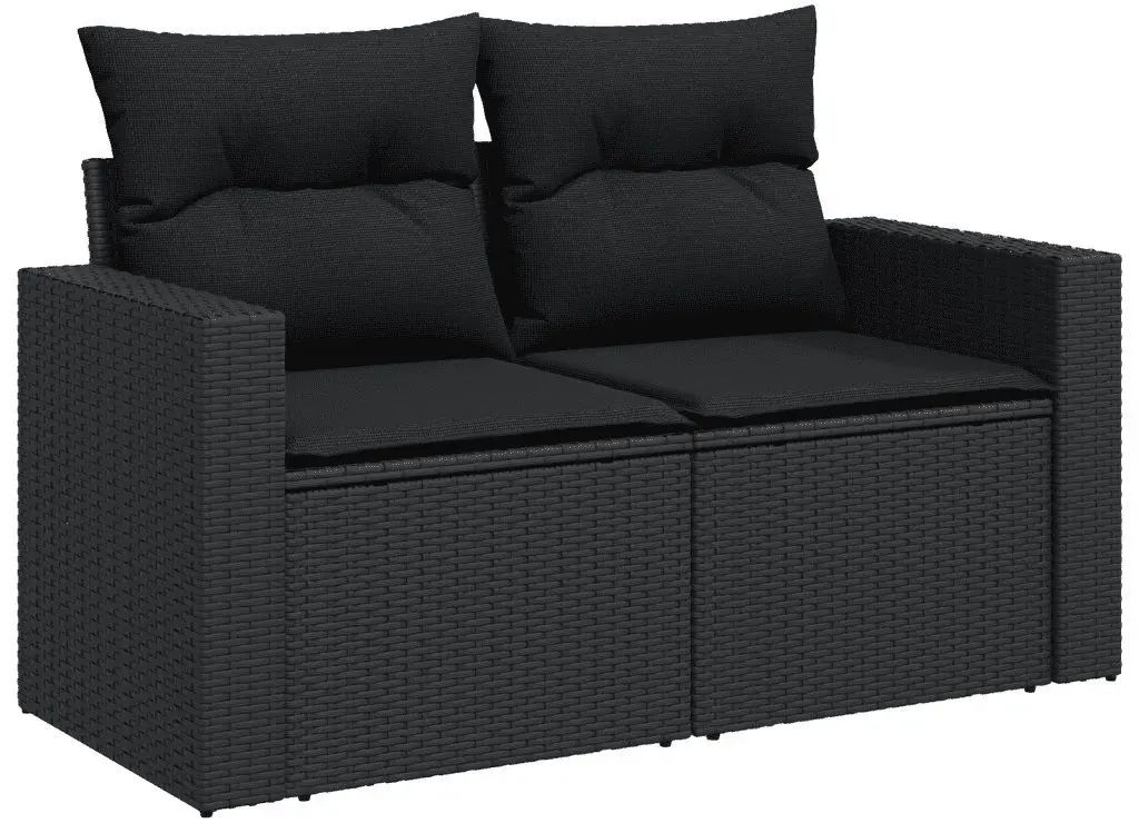 Set mobilier de gradina VidaXL 3224326 (Black)